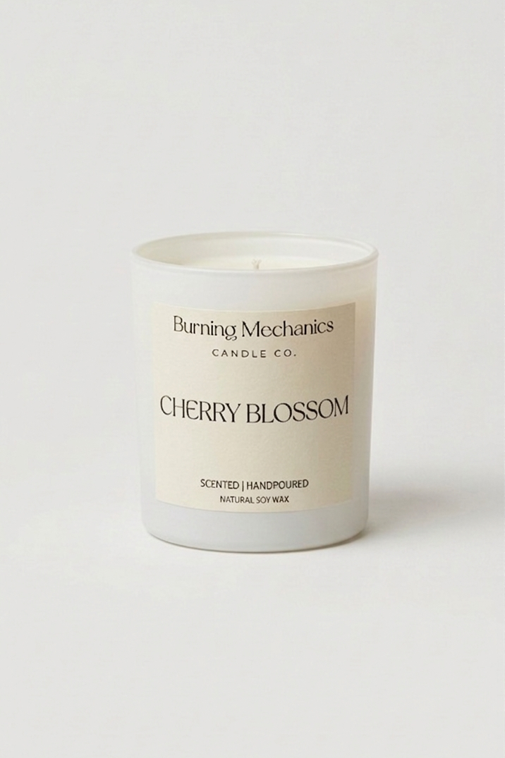 Cherry Blossom - Standard Candle White