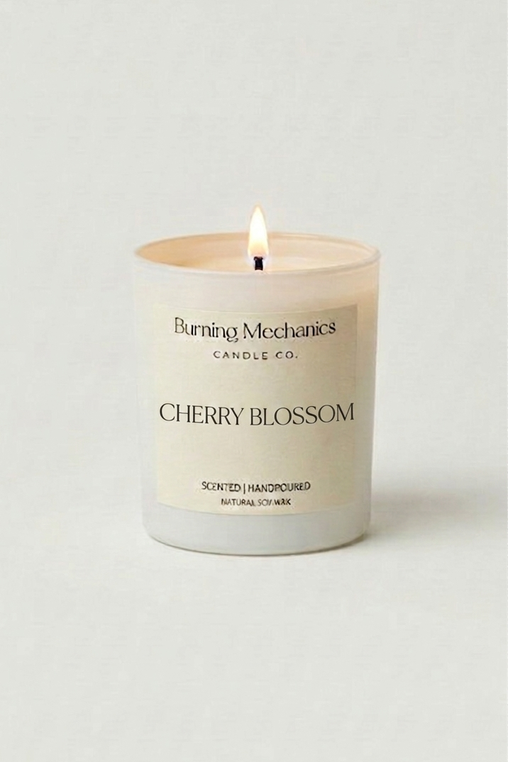 Cherry Blossom - Standard Candle White