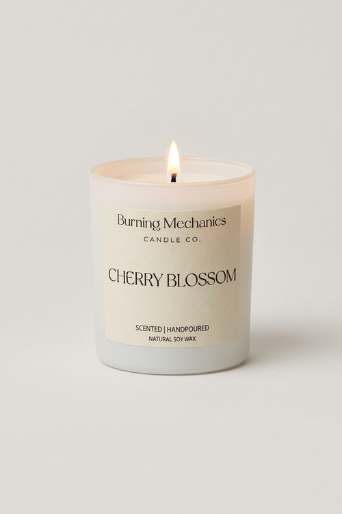 Cherry Blossom - Standard Candle White