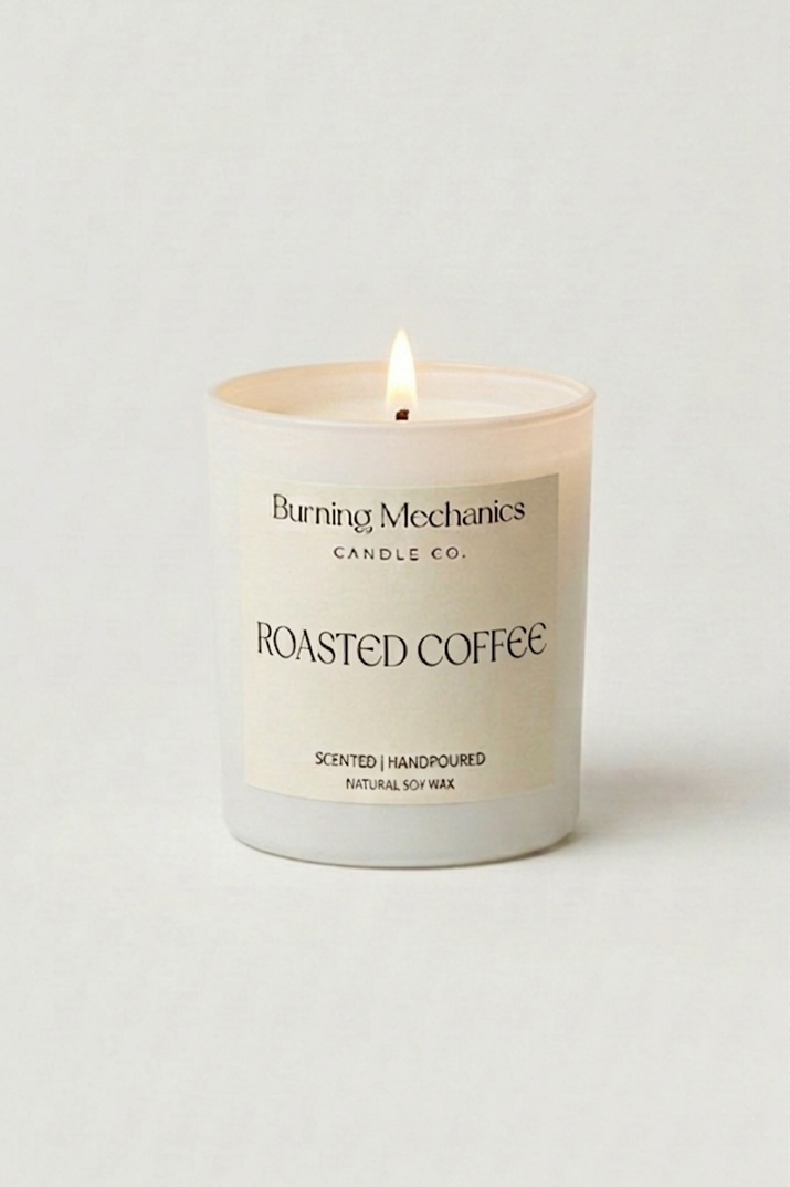 Roasted Coffee - Standard Candle White
